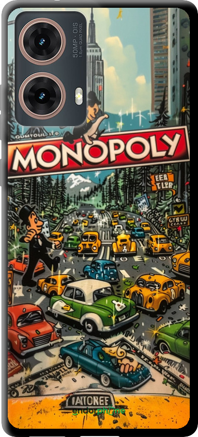 TPU чехол Городской драйв Monopoly для Motorola Moto G85 5G - 6088b-3780 изображение 