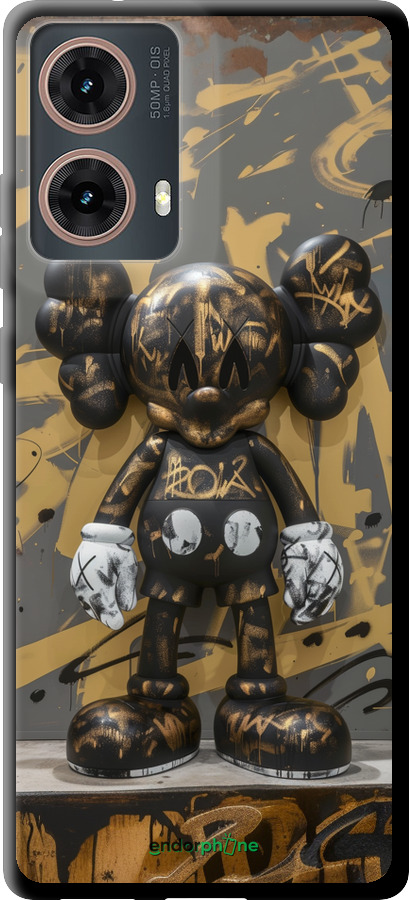 TPU чехол Bronze kaws для Motorola Moto G85 5G - 6097b-3780 изображение 