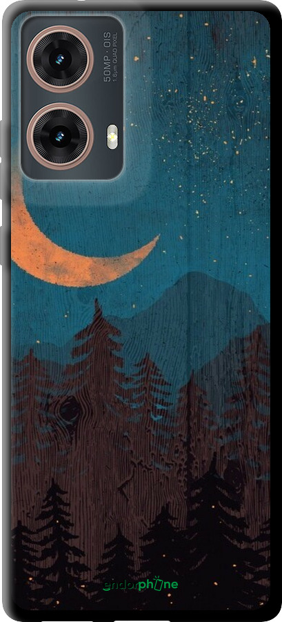 TPU чехол Зоряний ліс для Motorola Moto G85 5G - 6480b-3780 изображение 