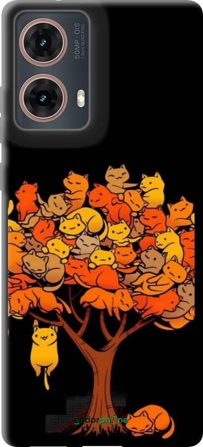 TPU чехол Дерево и котики для Motorola Moto G85 5G - 6516b-3780 изображение 