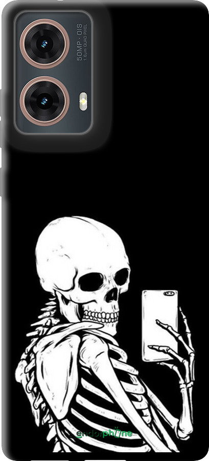 TPU чехол Скелет делает Selfie для Motorola Moto G85 5G - 6535b-3780 изображение 