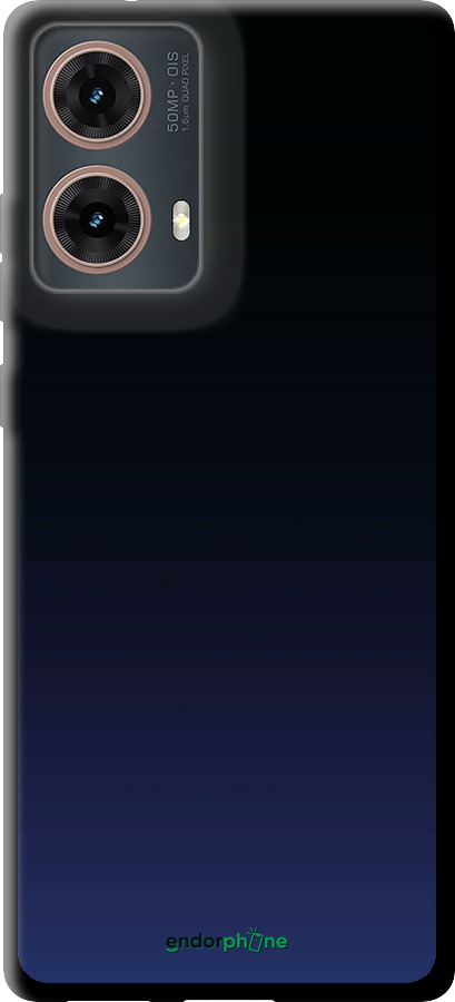 TPU чехол Градієнт у темно-синьому стилі для Motorola Moto G85 5G - 6542b-3780 изображение 