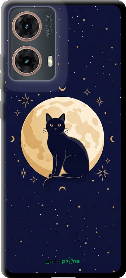 TPU чехол Cute Cat Celestial/Witchy для Motorola Moto G85 5G - 6787b-3780 изображение 