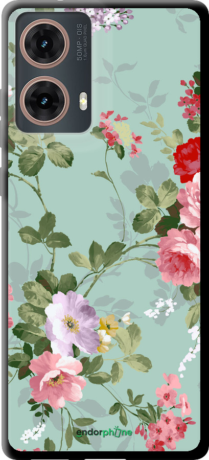 TPU чехол Квіткові шпалери 2 для Motorola Moto G85 5G - 862b-3780 изображение 