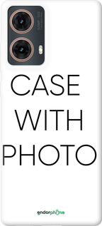 silicone case case 'Photo case' for Motorola Moto G85 5G image 1