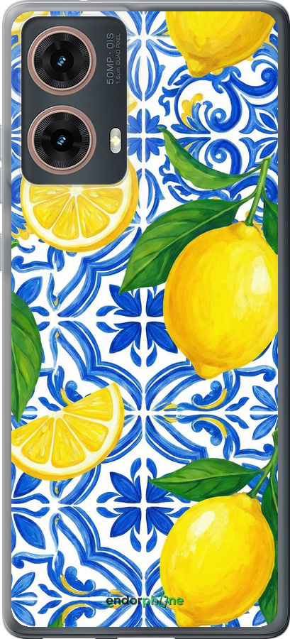 Силиконовый чехол Grocery Girl Italian Summer для Motorola Moto G85 5G - 6766u-3780 изображение 