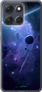 Силиконовый чехол Планеты в синем космосе для Motorola Moto G86 - 171u-4115 изображение 