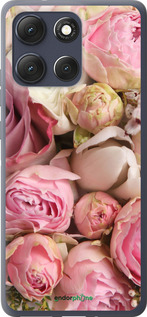 Силиконовый чехол Розы v2 для Motorola Moto G86 - 2320u-4115 изображение 