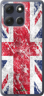 Силиконовый чехол Флаг Великобритании 1 для Motorola Moto G86 - 386u-4115 изображение 