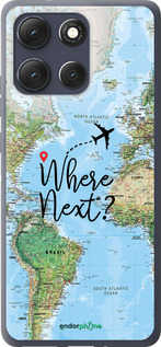 Силиконовый чехол Путешествие для Motorola Moto G86 - 4503u-4115 изображение 