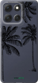 Силиконовый чехол Пальмы1 для Motorola Moto G86 - 4634u-4115 изображение 