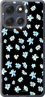 Силиконовый чехол Цветочный для Motorola Moto G86 - 4900u-4115 изображение 