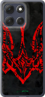 Силиконовый чехол Герб Украины v4 для Motorola Moto G86 - 5319u-4115 изображение 