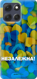 Силиконовый чехол Незалежна для Motorola Moto G86 - 5447u-4115 изображение 