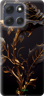 Силиконовый чехол Роза 3 для Motorola Moto G86 - 5552u-4115 изображение 