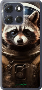 Силиконовый чехол Raccoon austronaut для Motorola Moto G86 - 5581u-4115 изображение 