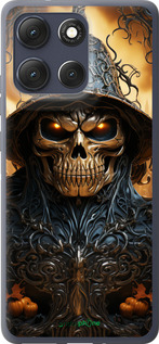 Силиконовый чехол Череп 2 для Motorola Moto G86 - 5652u-4115 изображение 