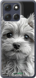 Силиконовый чехол Мальтипу на чорном фоне для Motorola Moto G86 - 6156u-4115 изображение 