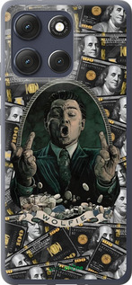 Силиконовый чехол Волк с валл стрит для Motorola Moto G86 - 6287u-4115 изображение 