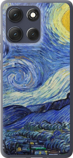 Силиконовый чехол «Звездная ночь» Винсента Ван Гога для Motorola Moto G86 - 6433u-4115 изображение 