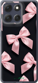 Силиконовый чехол Coquette Ribbons Dark Coquette для Motorola Moto G86 - 6767u-4115 изображение 