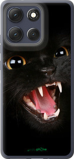 Силиконовый чехол Чёрная кошка для Motorola Moto G86 - 932u-4115 изображение 