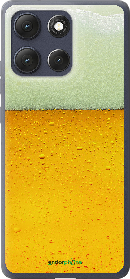 Силиконовый чехол Пиво для Motorola Moto G86 - 1145u-4115 изображение 