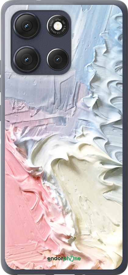 Силиконовый чехол Пастель v1 для Motorola Moto G86 - 3981u-4115 изображение 