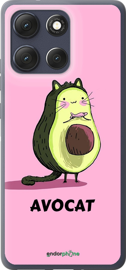 Силиконовый чехол Avocat для Motorola Moto G86 - 4270u-4115 изображение 