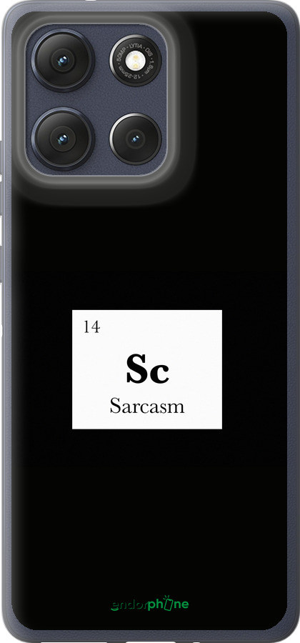 Силіконовий чехол Сарказм для Motorola Moto G86 - 4501u-4115 изображение 