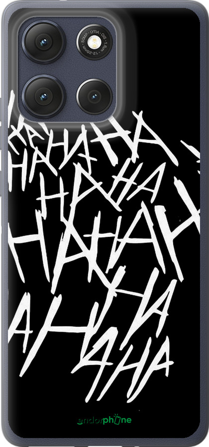 Силиконовый чехол joker hahaha для Motorola Moto G86 - 4509u-4115 изображение 