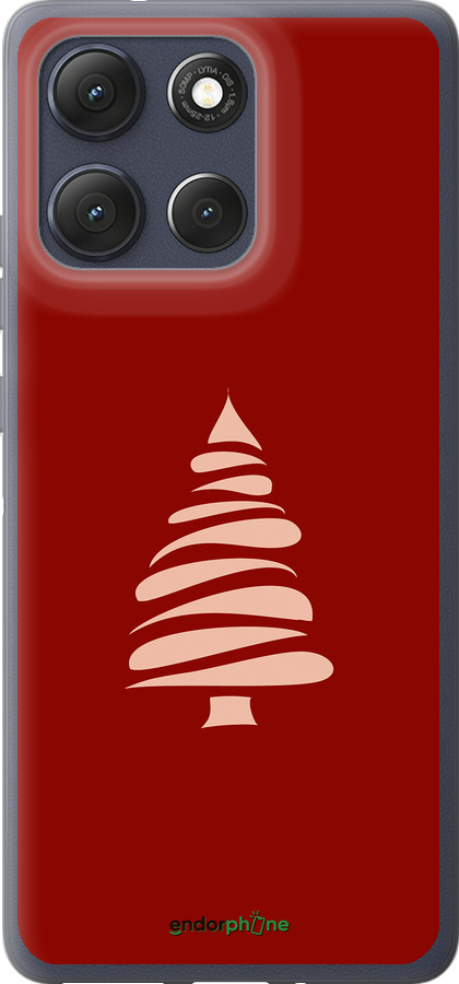 Силиконовый чехол Новогодний 15 для Motorola Moto G86 - 4628u-4115 изображение 