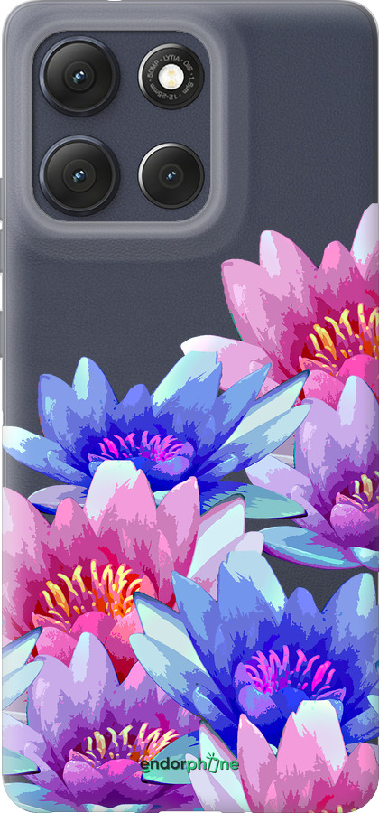 Силиконовый чехол Лотос для Motorola Moto G86 - 4862u-4115 изображение 