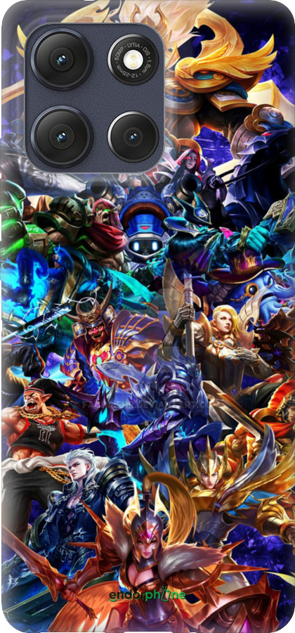 Силиконовый чехол № 5375 для Motorola Moto G86 - 5375u-4115 изображение 