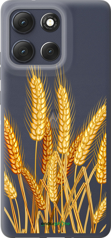 Силиконовый чехол Колоски пшеници для Motorola Moto G86 - 5866u-4115 изображение 