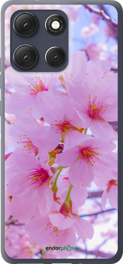 Силиконовый чехол Сакура для Motorola Moto G86 - 6029u-4115 изображение 