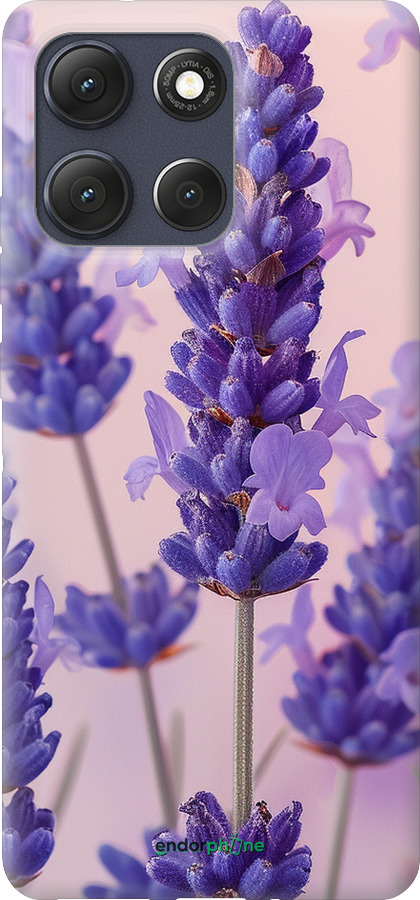 Силиконовый чехол Лаванда для Motorola Moto G86 - 6037u-4115 изображение 