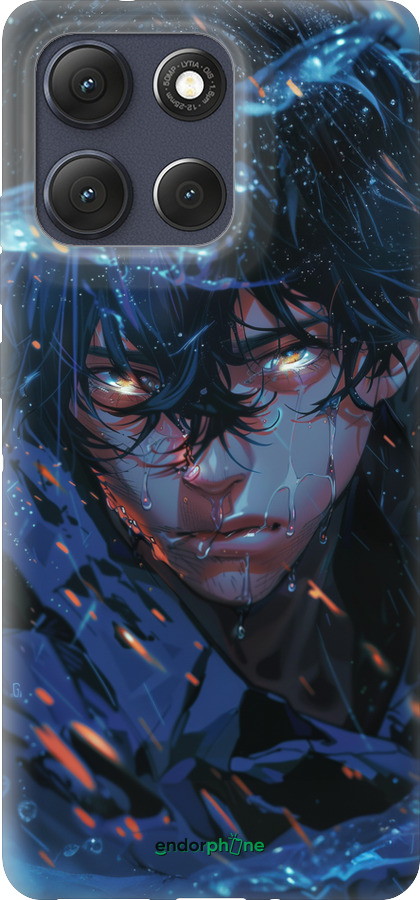 Силиконовый чехол Satoru Gojou для Motorola Moto G86 - 6128u-4115 изображение 