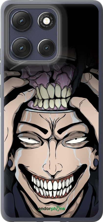 Силиконовый чехол Магическая Битва Kenjaku для Motorola Moto G86 - 6151u-4115 изображение 