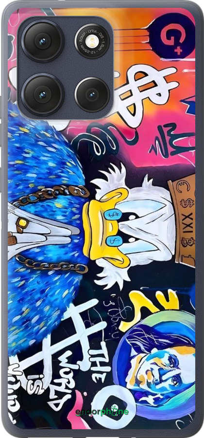 Силиконовый чехол Скрудж 2 для Motorola Moto G86 - 6285u-4115 изображение 