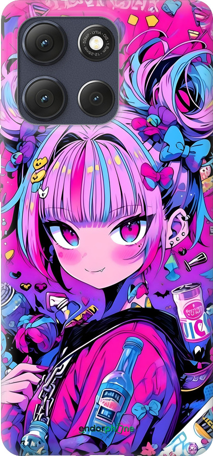 Силіконовий чехол Аніме мілаха для Motorola Moto G86 - 6314u-4115 изображение 