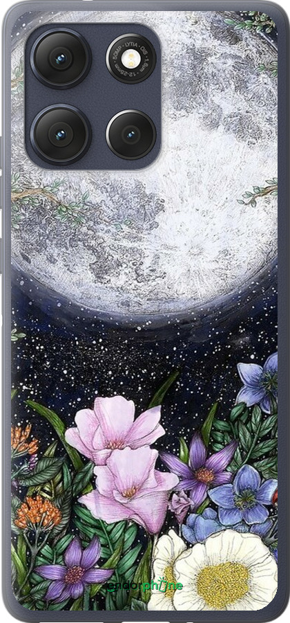 Силиконовый чехол Полночь в саду II для Motorola Moto G86 - 6424u-4115 изображение 