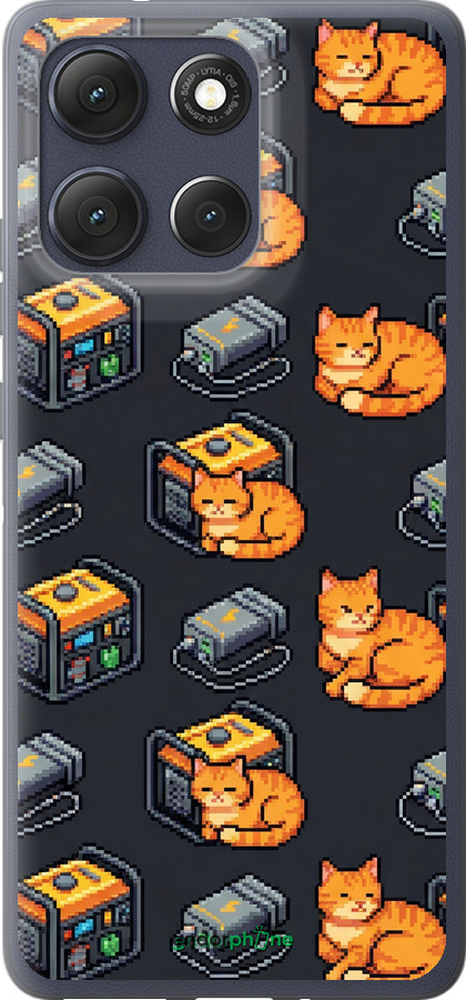 Силиконовый чехол Autonomous Zone для Motorola Moto G86 - 6771u-4115 изображение 