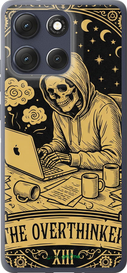 Силиконовый чехол The Overthinker для Motorola Moto G86 - 6774u-4115 изображение 