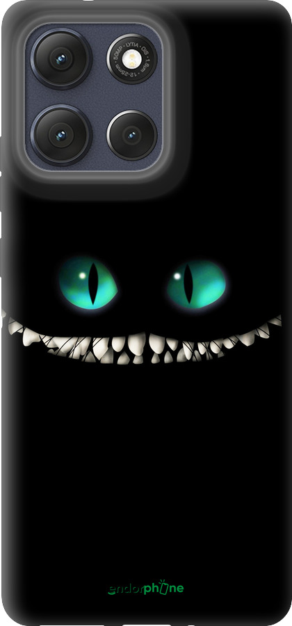 Силиконовый чехол Чеширский кот для Motorola Moto G86 - 689u-4115 изображение 