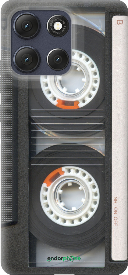 Силиконовый чехол Кассета для Motorola Moto G86 - 876u-4115 изображение 