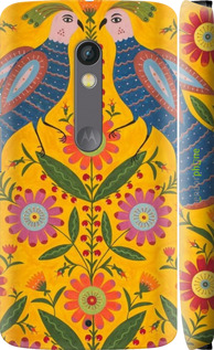 3D пластиковий глянцевий чехол Примаченко4 для Motorola Moto X Play - 5912c-459 изображение 