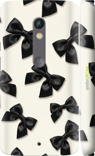 3D пластиковый глянцевый чехол Dark Coquette для Motorola Moto X Play - 6765c-459 изображение 