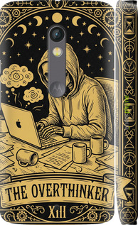 3D пластиковий глянцевий чохол 'The Overthinker' для Motorola Moto X Play зображення 1