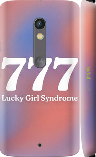 3D пластиковый глянцевый чехол 'Aesthetic Aura Gradient 777 Lucky Energy' для Motorola Moto X Play изображение 9